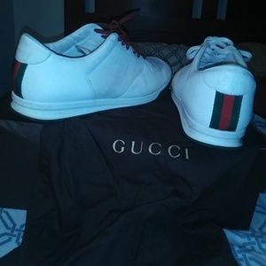1984 50th anniversary white Gucci sneakers